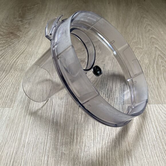 Cuisinart DLC-6WB Replacement Work Bowl Chute Lid for DLC-6 Food Processor Part - Picture 6 of 9